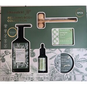 Bloomfield B Relaxing Body Collection 5 Piece Eucalyptus Bath Spa Set